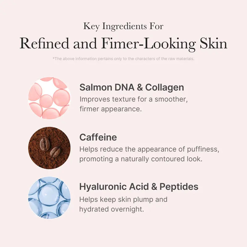 🔥BUY 1 GET 1 FREE🔥 PDRN Pink Caffeine Overnight Peel-Off Glow Face Mask✨★☆★