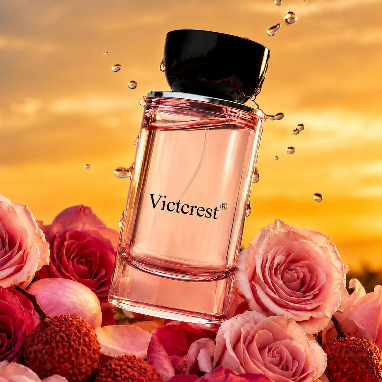 Victcrest™ Lychee Rose & Peony Extrait de Parfum