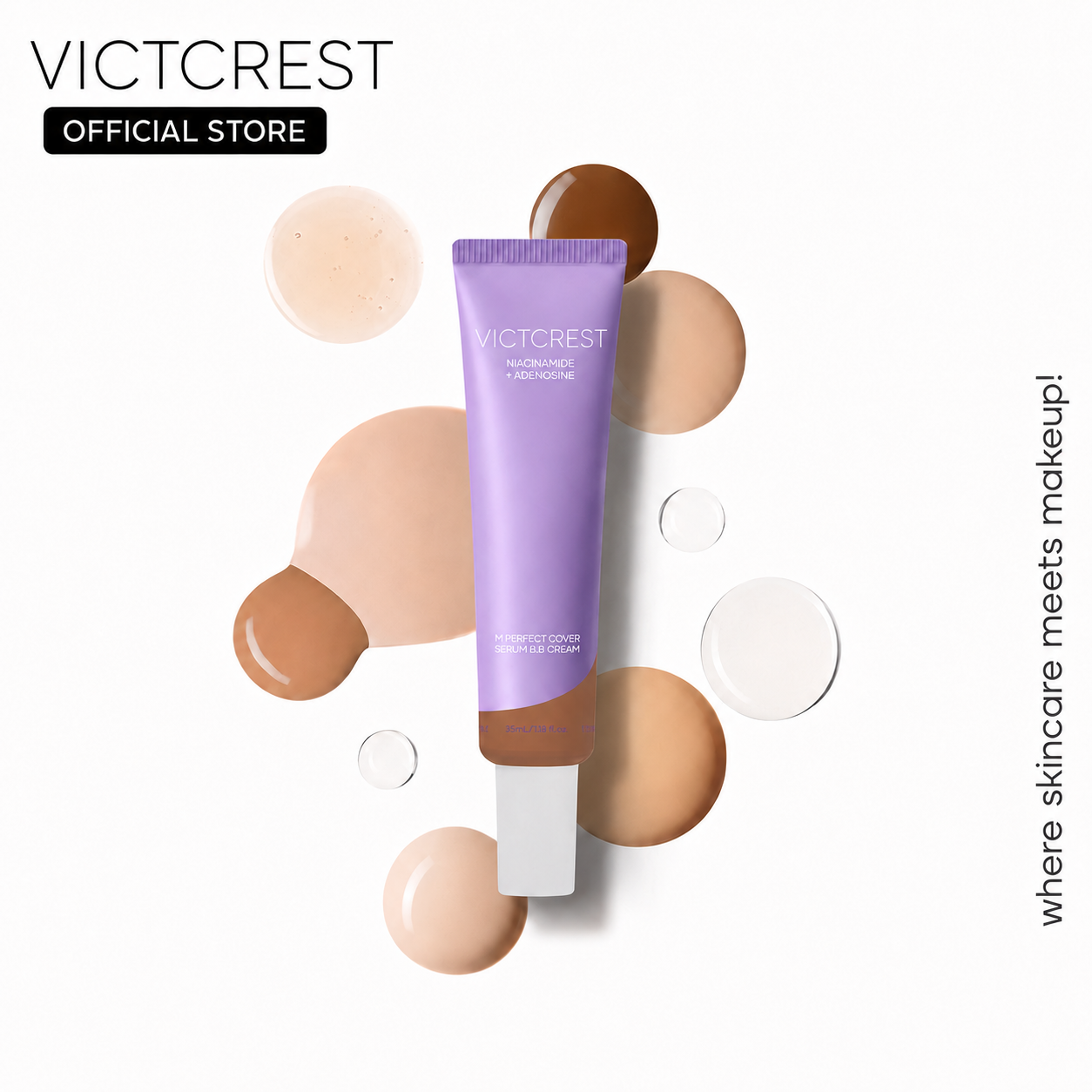 Victcrest™ Perfect Cover Serum BB Cream