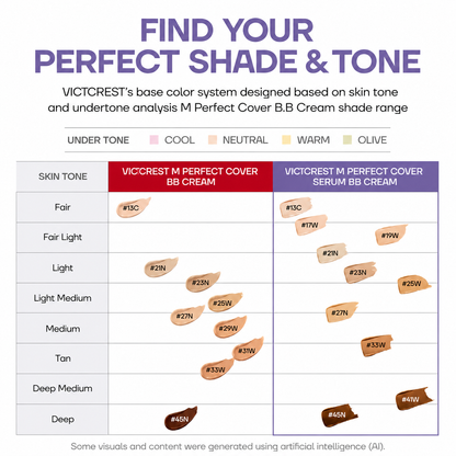 Victcrest™ Perfect Cover Serum BB Cream